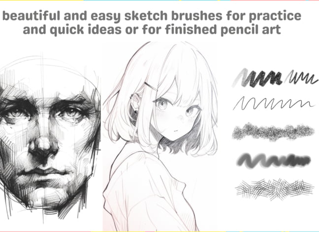 Beginner Essentials Procreate Brushes