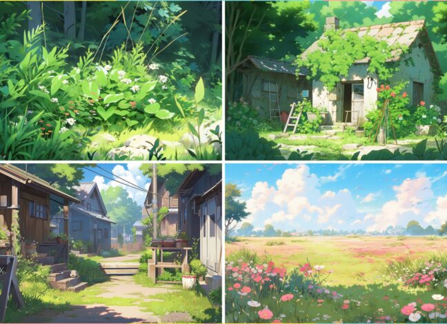 Ghibli Nature Procreate Brushes