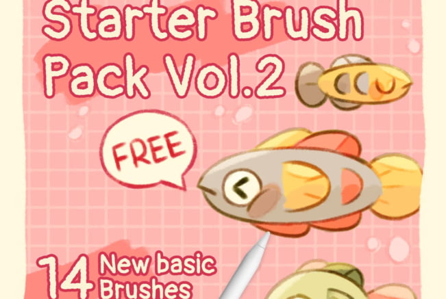 Starter Brush Pack for Procreate