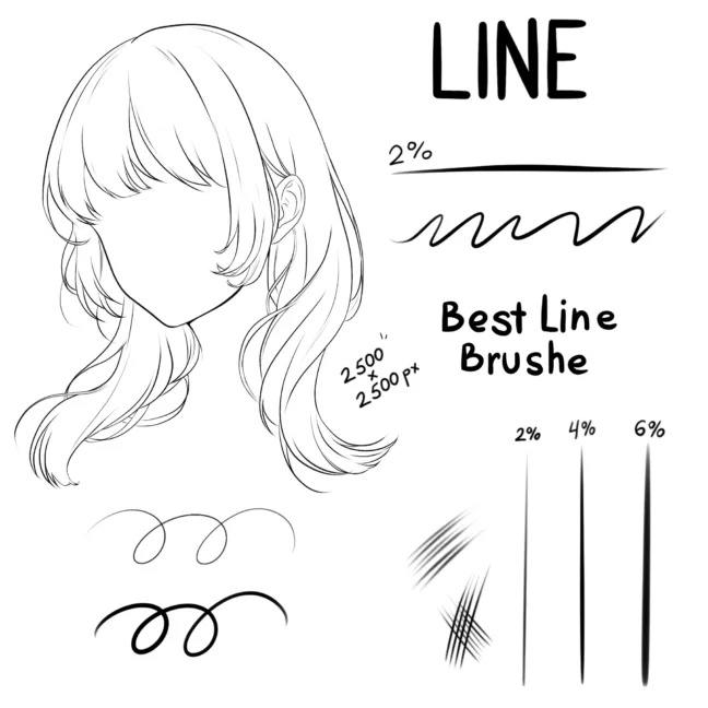 Essential Anime Brushes for Procreate