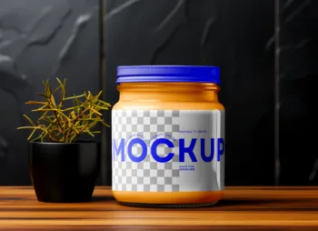 Elegance Jar Mockup