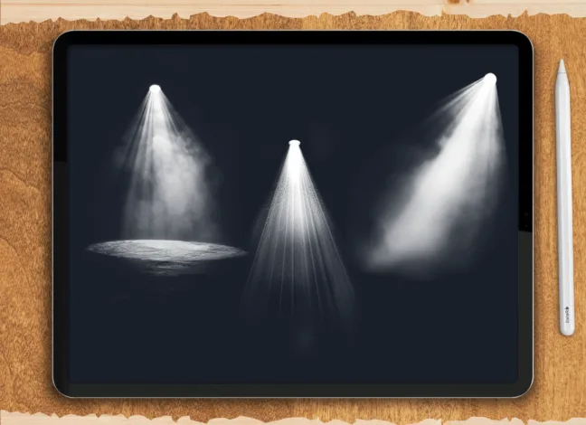 Lighting Scene Brushes for Procreate