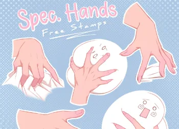 Special Anatomy Hand Stamp Brushes