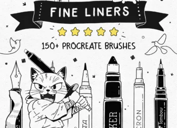 Fine Liner Brushes for Procreate