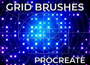 Grid Brushes for Procreate