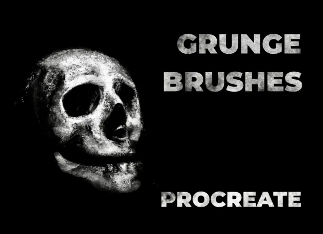 Grunge Texture Brushes for Procreate