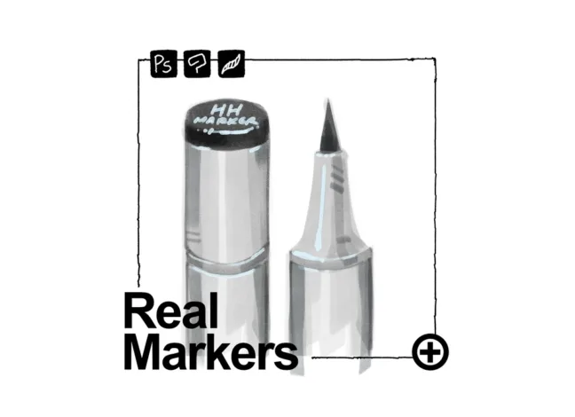 marker pen emulation brush pack - Marker & Pen Emulation Brush Pack