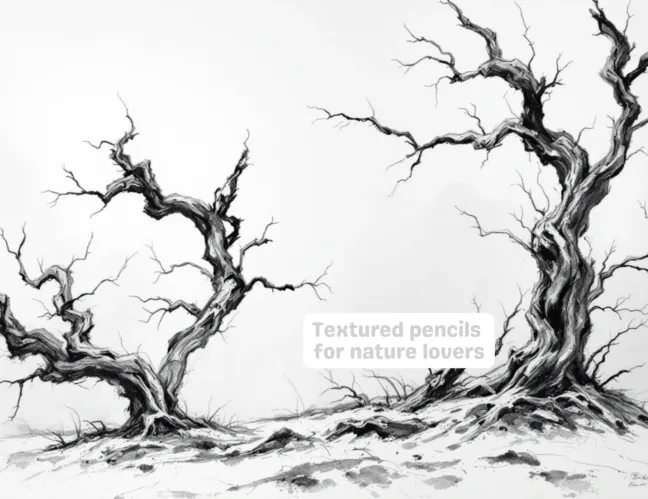 Nature Sketch Pencil Procreate Brushes