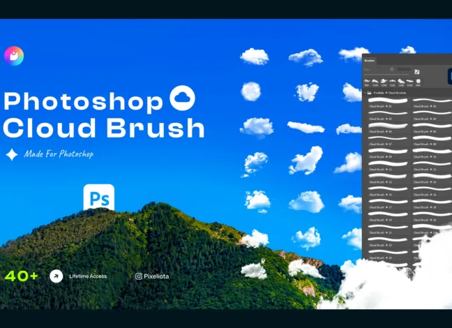 Photoshop Cloud Brushes Abr