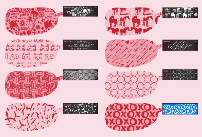 procreate pattern brush set 1 1 - Procreate Pattern Brush Set