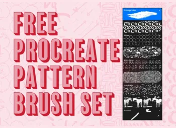 Procreate Pattern Brush Set