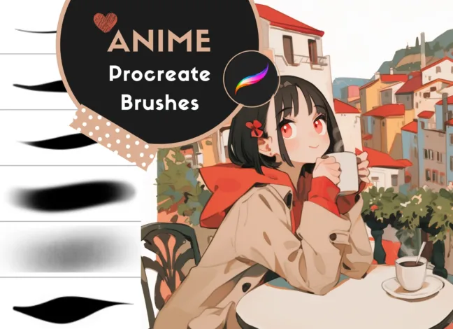 Anime Artistry Procreate Brushes